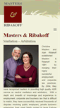 Mobile Screenshot of masters-ribakoff.com